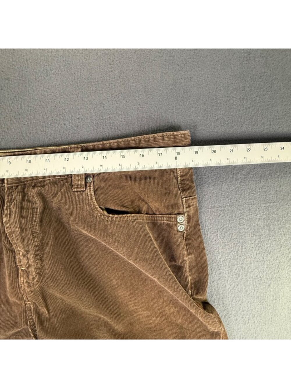 VTG Timberland Blacksville Brown Corduroy Trousers Pants 36X30 Workwear EUC - Picture 5 of 12